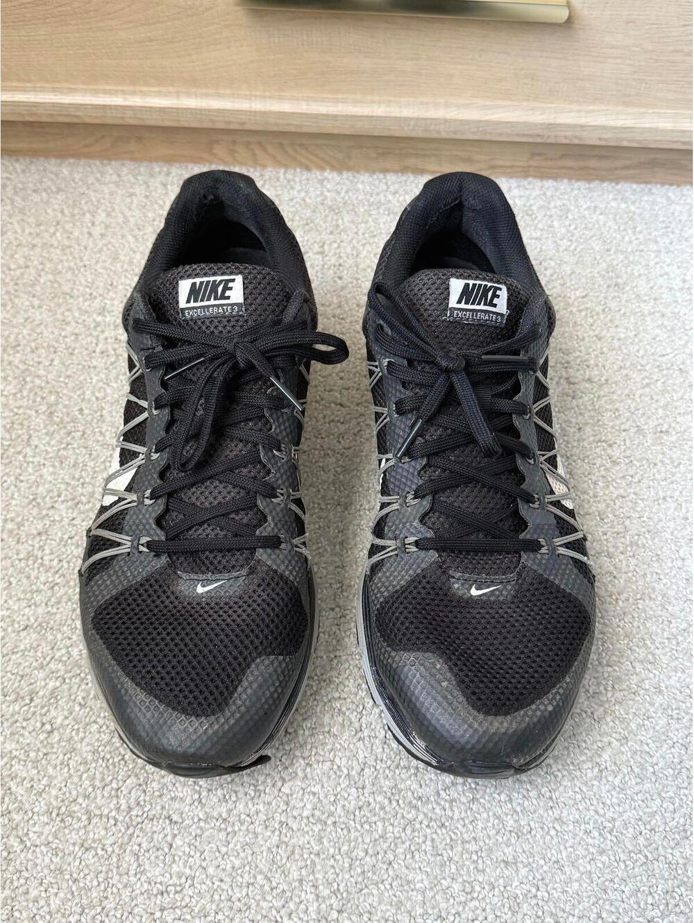 Nike Air Max Black White Running Sneakers
